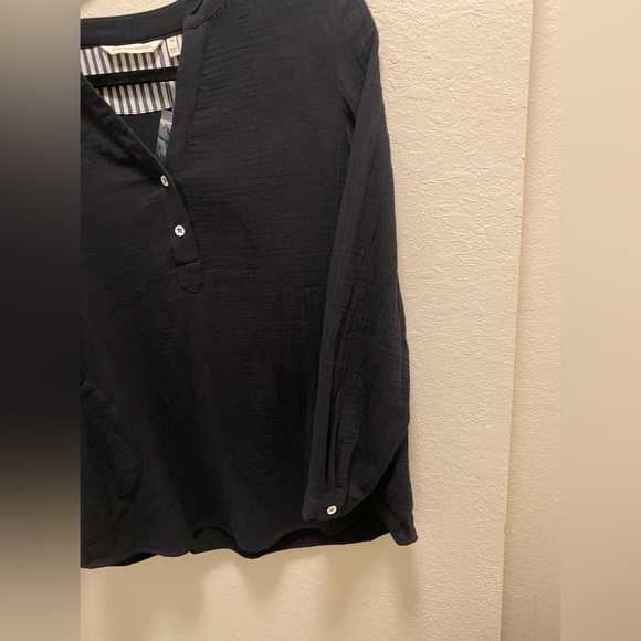 NWOT Soft Surroundings Santorini Gauze Pullover Top Size Petite Medium. - Picture 9 of 9
